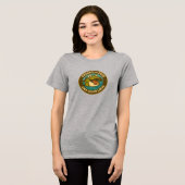 Bella+Canvas Tri-Blend Langarmshirt, einfarbig Shirt (Vorderseite voll)