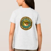 Bella+Canvas Tri-Blend-Langarmshirt, einfarbig Tri-Blend Shirt (Rückseite)