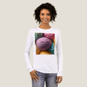 Bella+Canvas Tri-Blend Langarmshirt Shirt (Vorderseite voll)