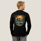 Bella Canvas Tri-Blend Langarmshirt Shirt (Voller Rücken)
