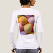 Bella+Canvas Tri-Blend Langarmshirt Shirt (Rückseite)