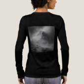 Bella+Canvas Tri-Blend Langarmshirt Shirt (Rückseite)