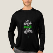 Bella Canvas Tri-Blend-Langarmshirt Tri-Blend Shirt (Vorderseite)