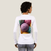 Bella+Canvas Tri-Blend Langarmshirt Tri-Blend Shirt (Voller Rückseite)