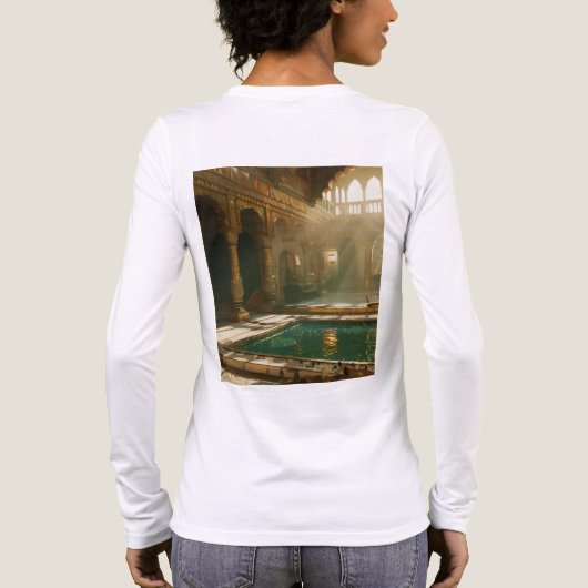 Bella+Canvas Tri-blend Long Sleeve Shirt (Rückseite)