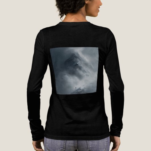 Bella+Canvas Tri-blend Long Sleeve Shirt (Rückseite)