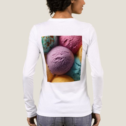 Bella+Canvas Tri-blend Long Sleeve Shirt (Rückseite)