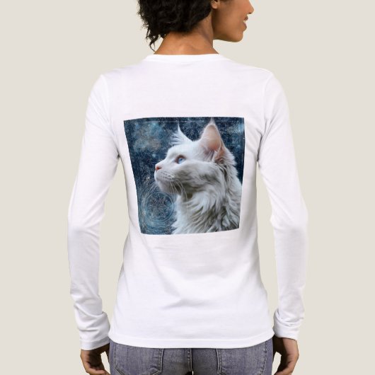 Bella+Canvas Tri-blend Long Sleeve Shirt (Rückseite)