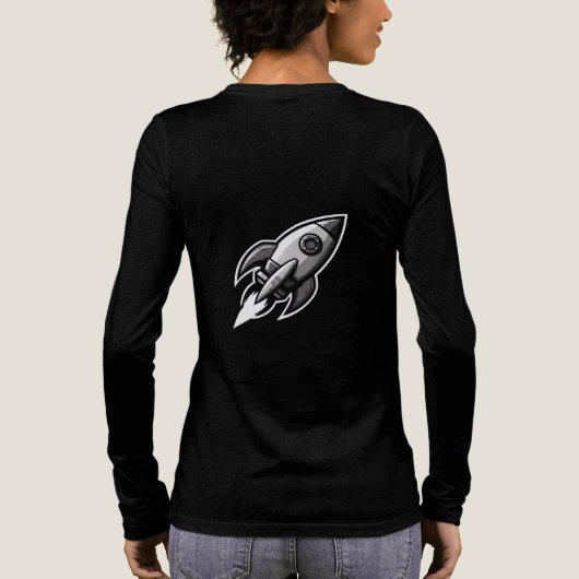 Bella+Canvas Tri-blend Long Sleeve Shirt (Rückseite)