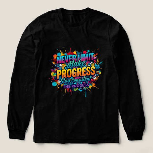 Bella+Canvas Tri-Blend Long Sleeve Shirt (Design Vorderseite)