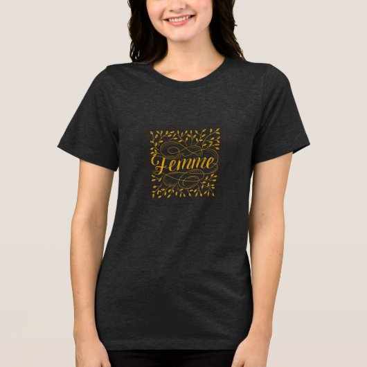 Bella+Canvas Tri-Blend-T-Shirt & Oberteil Tri-Blend Shirt (Vorderseite)