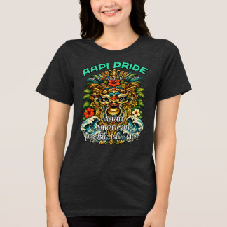 Bella+Canvas Tri-Blend-T-Shirt, Weiß, Erwachsene S Tri-Blend Shirt
