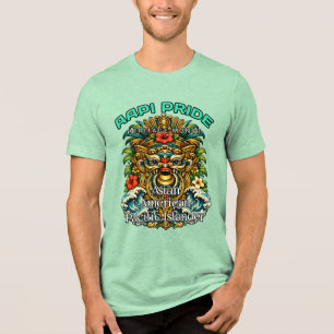 Bella+Canvas Tri-Blend-T-Shirt, Weiß, Erwachsene S Tri-Blend Shirt