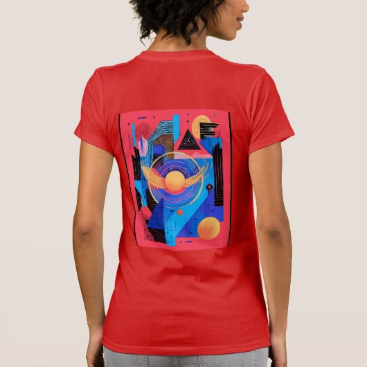 Bella+Canvas Women’s Slim Fit Tee (Rückseite)