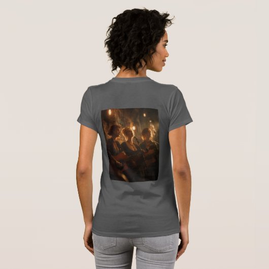 Bella+Canvas Women Slim Fit Tee (Schwarz voll)