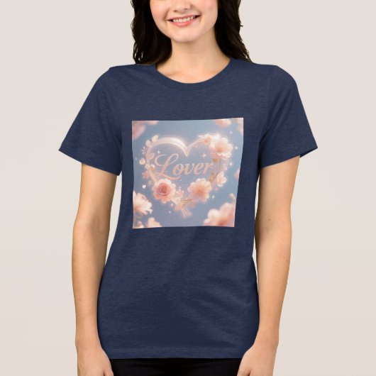 Bella+Canvas Women's Tri-blend T-Shirt Tri-Blend Shirt (Vorderseite)