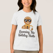 Bella+Canvas Youth Tri‑Blend T‑Shirt – Gingerbread Tri-Blend Shirt (Vorderseite)