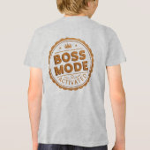 Bella+Canvas Youth Tri‑Blend T‑Shirt – Gingerbread Tri-Blend Shirt (Rückseite)