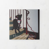 Bella Cat 10-12 Trifold Card Dreifach Gefaltete Karte (Cover)