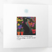 Bella Cat 4-6 Trifache Karte (Innen Erste Seite)