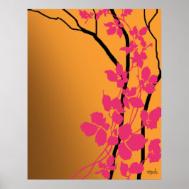 Bella Cherry Blossoms | MANDARINE Poster