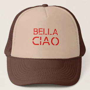 Bella Ciao Hut für Männer und Frauen, Truckerkappe