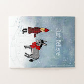 Bella & Daisy "Just Glauve" Winterpuzzle Puzzle (Horizontal)