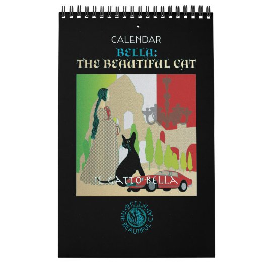 Bella: Der wunderschöne Katzenkalender Kalender (Titelbild)