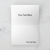 Bella Donna Begrüßungskarte Karte (Innenseite)