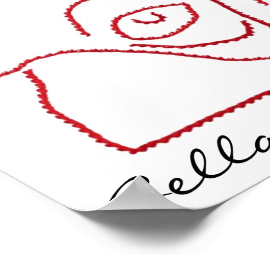 Bella-Donna Poster (Ecke)