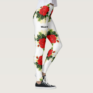 BELLA DONNA! (ROTE ROSEN) LEGGINGS