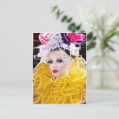 Bella Fashionista Postkarte (Stehend Vorderseite)