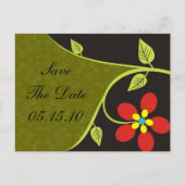 Bella Flora Save the Date Postkarten (Vorderseite)