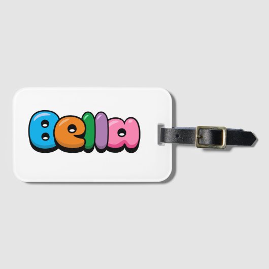 Bella Gepäckanhänger (Vorderseite (Horizontal))