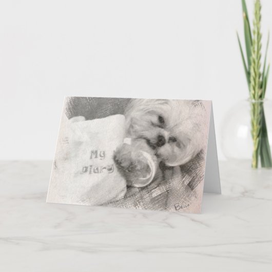 Bella Gruß-Karte Karte (Vorderseite)