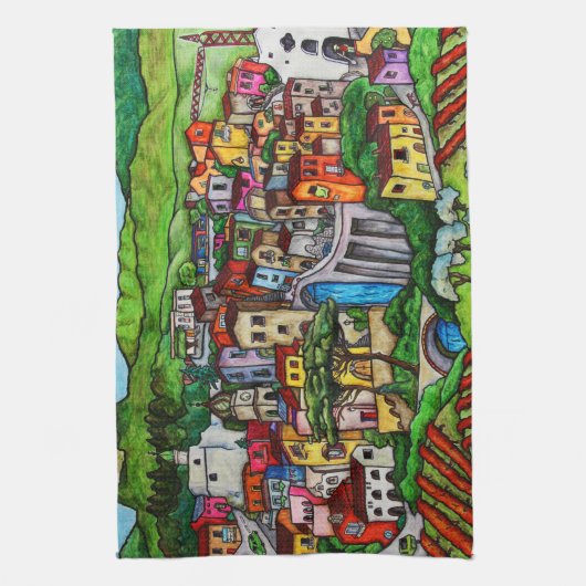 Bella Guardia Geschirrtuch (Vertikal)