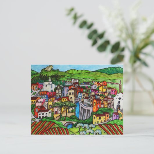 Bella Guardia Postkarte (Stehend Vorderseite)