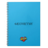 Bella Heart Blue Notizblock (Vorderseite)