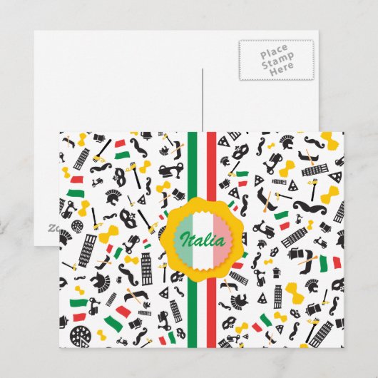 Bella Italia Postkarte (Vorne/Hinten)