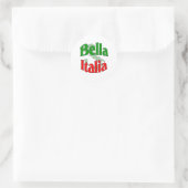 Bella Italia Runder Aufkleber (Tasche)