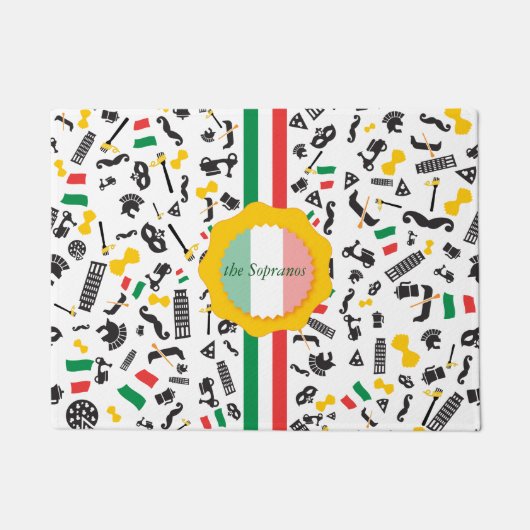 Bella Italien Fußmatte (Vorderseite)