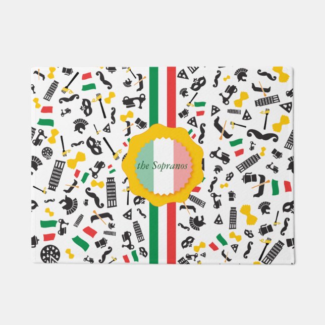 Bella Italien Fußmatte (Vorderseite)