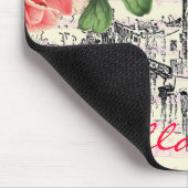 Bella Italien Pfingstrose mousepad (Ecke)