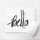 Bella italienische französische Schönheit Mousepad (Mit Mouse)
