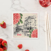 Bella Italy Paper Napkins Serviette (Beispiel)