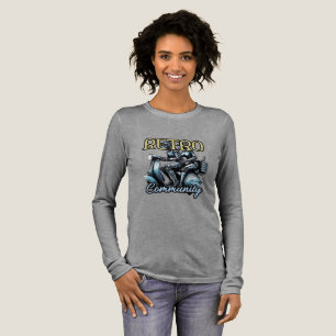 Bella+Leinwand-Damenkombination Langschläfer-Shirt Tri-Blend Shirt