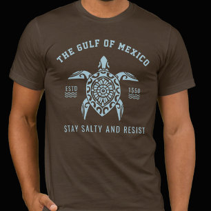 Bella Leinwand Golf von Mexiko Bleibe Salty Resist T-Shirt