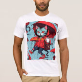 Bella Leinwand Jersey Short Sleeve T - Shirts Kitt (Vorderseite)