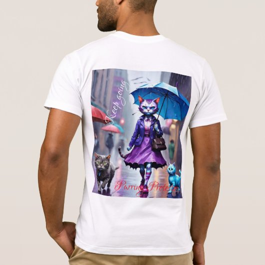 Bella Leinwand Jersey Short Sleeve T - Shirts Kitt (Rückseite)