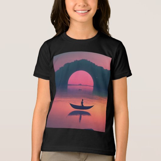 Bella+Leinwand Jugend-Tri-Mix-T - Shirt (Vorderseite)